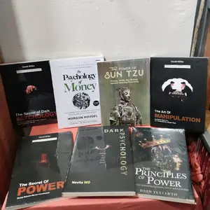 PAKET 7 BUKU THE SECRET OF POWER THE SECRET OF DARK PSYCHOLOGY THE PRINCIPLES OF POWER DARK PSYCHOLOGY THE ART OF MANIPULATION THE POWER OF SUN TZU DAN PSYCHOLOGY OF MONEY BEST SELLER