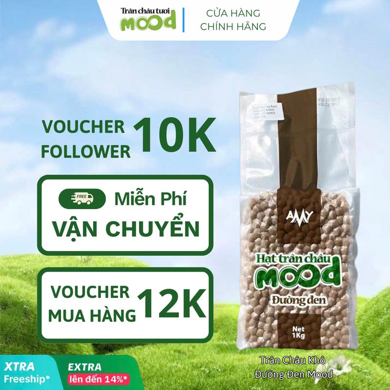 Trân Châu Mood Trà Oolong - Topping Trà Sữa Chuẩn Vị Quán - Gói 1kg