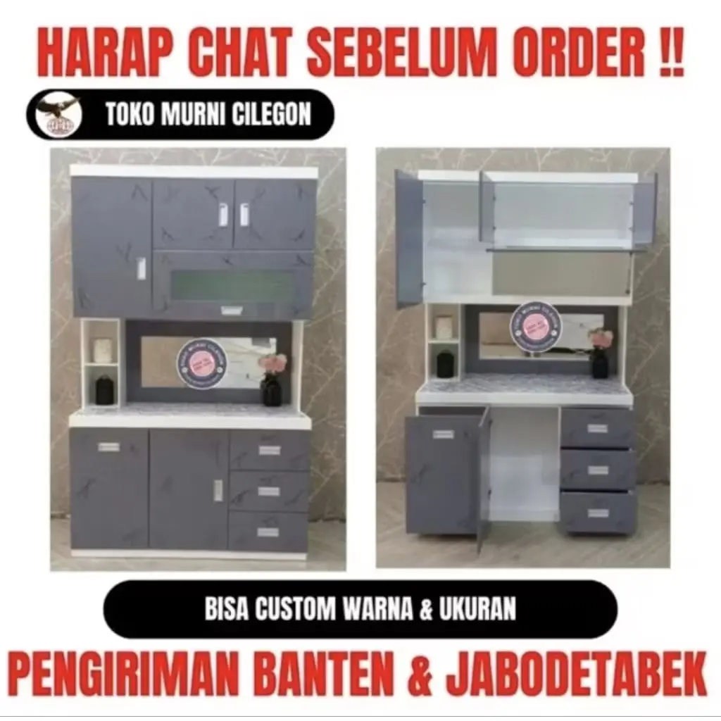 Lemari dapur multiplek  ( Free ongkir cilegon serang kota )
