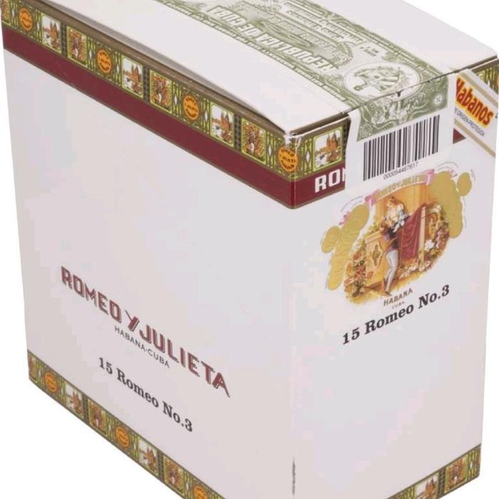 Romeo Y  Julieta No 3   Box of 15 Stick ( 3 stick x 5 pack )