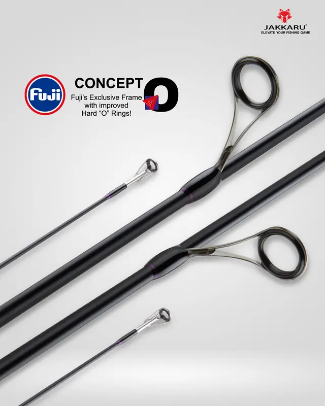 JORAN PANCING UL JAKKARU ACCUSTRIKE 632 & 702 | 2 - 8 lb | 213CM ULTRALIGHT FUJI RING SOLID CARBON BUTT JOIN WITH 3 KG MAX DRAG ROD 3