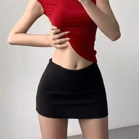 Chân váy ngắn cạp trễ y2k chất liệu cotton lạnh dưới 60 ký dễ phối đồ | BigBuy360 - bigbuy360.vn Chân váy ngắn cạp trễ y2k chất liệu cotton lạnh dưới 60 ký dễ phối đồ | BigBuy360 - bigbuy360.vn