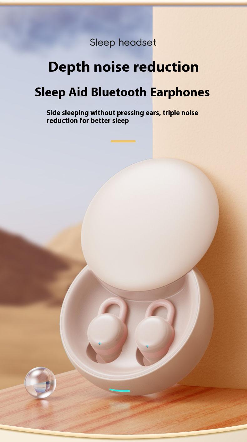 X68 Sleep Bean Mini Wireless Earbuds Touch Noise Reduction Headphone In-Ear nirkabel TWS Bluetooth earphone Panggilan Jelas Bass headset Dual-Ear Earbuds Berumur Tahan Lama