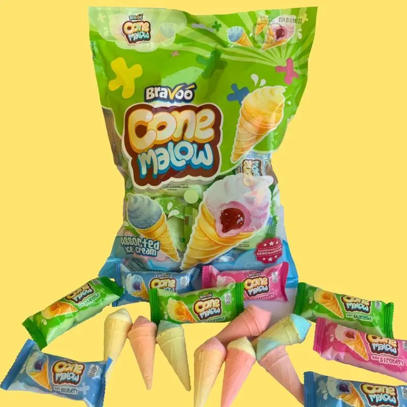 PAKET MANISAN 20+24PCS QQ JELLY &MARSHMALLOW Fruity Rendah gula Rendahlemak snack Food Jeli Manis snacks MakananSapi Puding Paket Usaha Jajanan SD 1 DUSJajanan Grosir 2