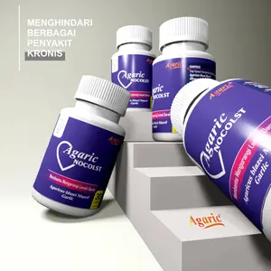 Agaric Nocolst – Suplemen Herbal Alami untuk menjaga kadar kolesterol tetap seimbang dan Mendukung fungsi jantung dan pembuluh darah yang sehat