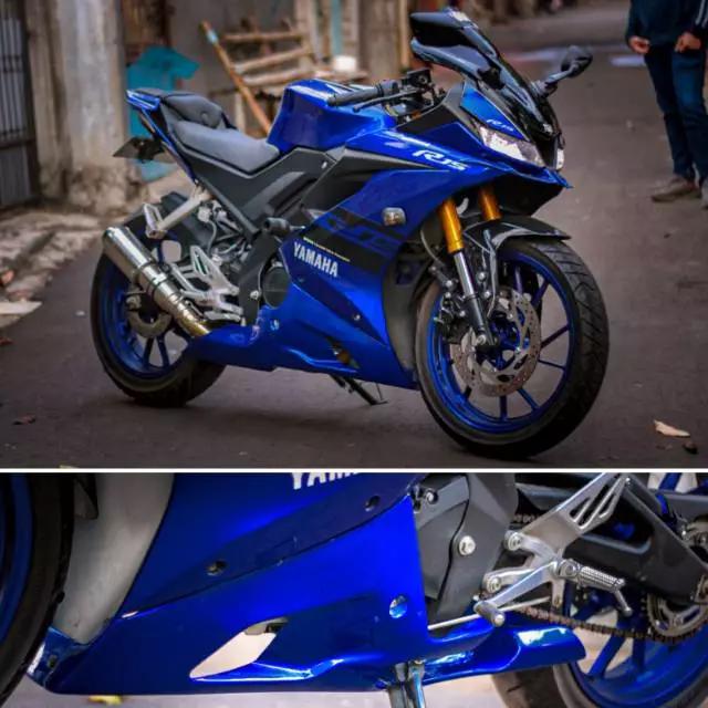 Undercowl Yamaha R15 V3 R15V3 Lower Under Cover Shining Sampan - TikTok ...