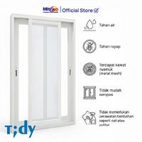Gambar Jendela Jaring Double Sliding 100x140cm Putih W1-AT - Zehn [INCLUDE PACKING KAYU] Aluminium Kaca dari Mitra10 Kab. Tangerang 5 Tokopedia