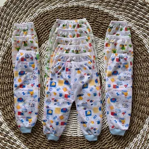 PROMO 1 LUSIN CELANA PANJANG BAYI MOTIF ELEPHANT NEWBRON BAHAN KATUN UNSEKS LAKI-LAKI & PEREMPUAN