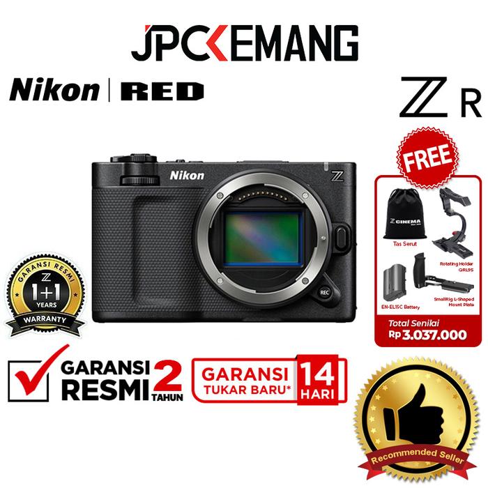 Gambar Nikon ZR Body Only 6K Full-Frame Cinema Camera Nikon Z R Garansi Resmi dari JPC Kemang Kota Administrasi Jakarta Selatan Tokopedia
