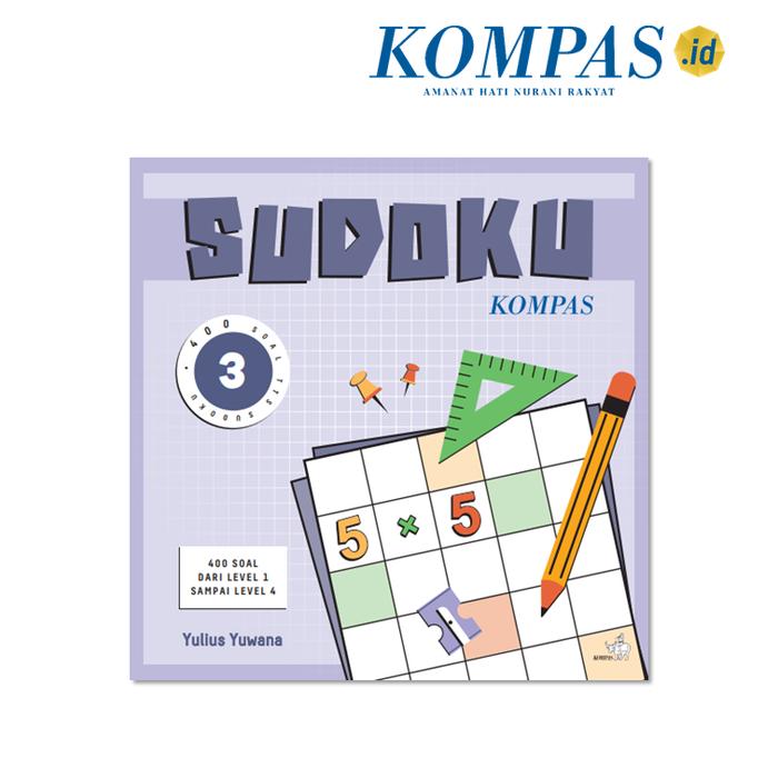 Gambar TTS Sudoku Kompas Jilid 3 dari Harian Kompas Kota Administrasi Jakarta Pusat Tokopedia