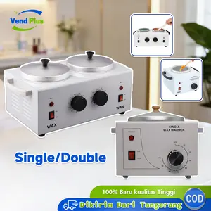 Double Pot Wax Warmer 2 Tungku Alat Waxing Heater Electric Wax Tungku Wax Heater Machine