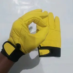 Sarung Tangan Las Argon Full Kulit Domba  Anti Panas&elastis