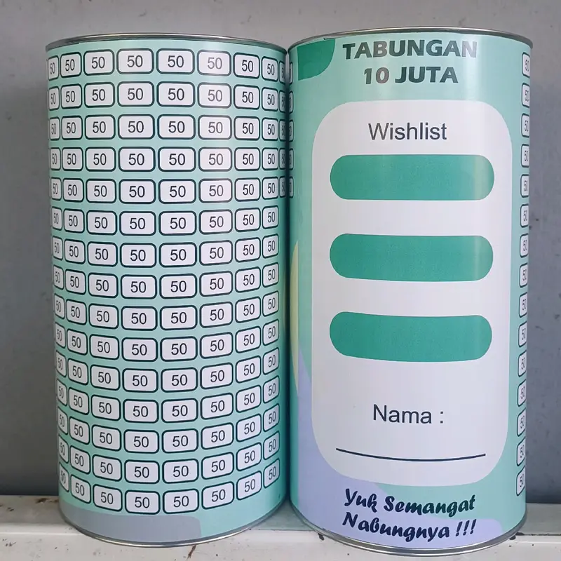 Celengan L Target 1 Juta 5 Juta 10 Juta 2