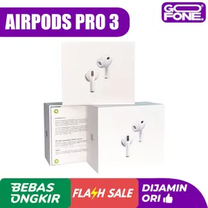 [Live] Apple Airpods Pro 3 2025 Active Noise Cancellation Garansi Resmi Original