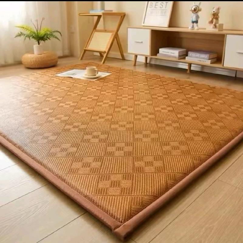  Size ngang 2m dài 2m2 _Nệm chiếu mây điều hoà dày 2cm thảm trải sàn đa năng chiếu mây ngủ. 