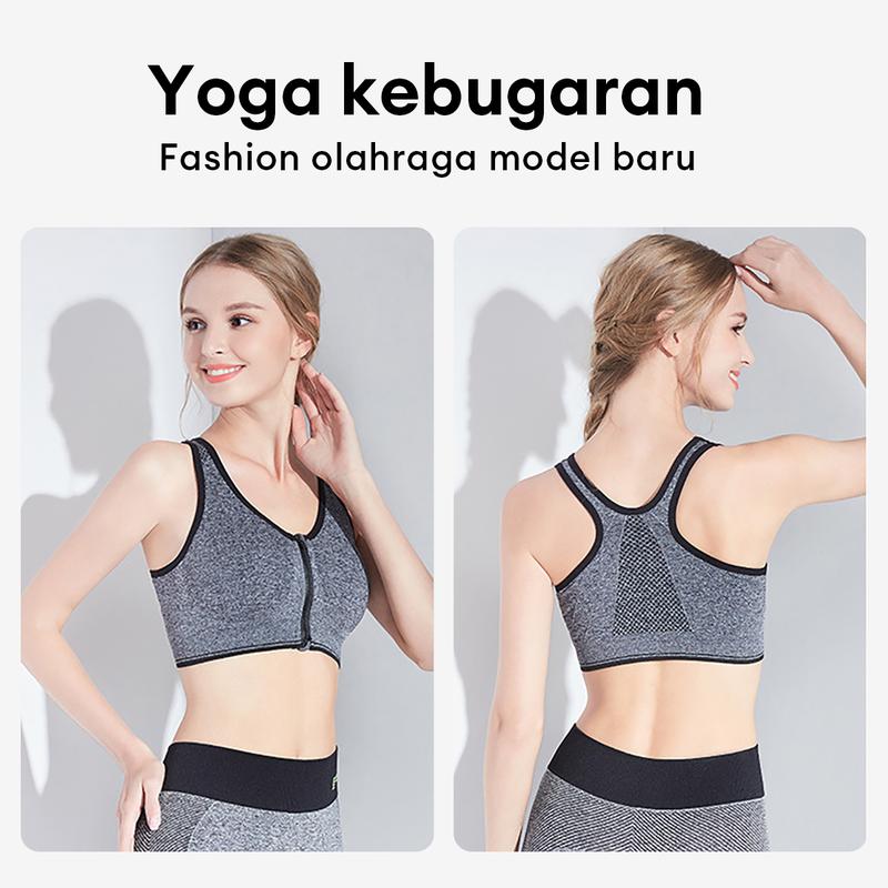 Bh Bra Push Up Style  Busa Tipis Motif Polos  Seamless  Pakaian Dalam Wanita High Quality Dewasa Remaja Nyaman Dipakai Setiap Hari Ritsleting Depan Pakaian Dalam Olahraga Terbaru 2023 1