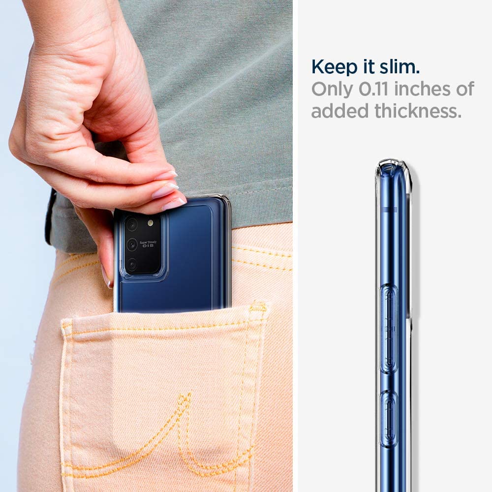 Case Galaxy S10 Plus / S10 Lite Spigen Clear Ultra Hybrid Anti Crack