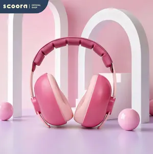 SCOORA Cronos Baby Earmuff - PINK Bayi Telinga