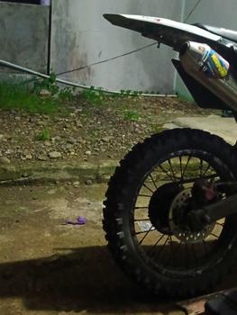 Product Review of Knalpot Norifumi Rocket 4 logo baru klx crf d-tracker wr pemasangan PNP produk only full system Motor Motorcycle Sporty from a**z 0