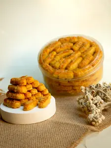 Kastengel- Armon Cookies Premium / Kue Kering / Nastar Bulat Dengan Topping Keju / Cemilan Manis