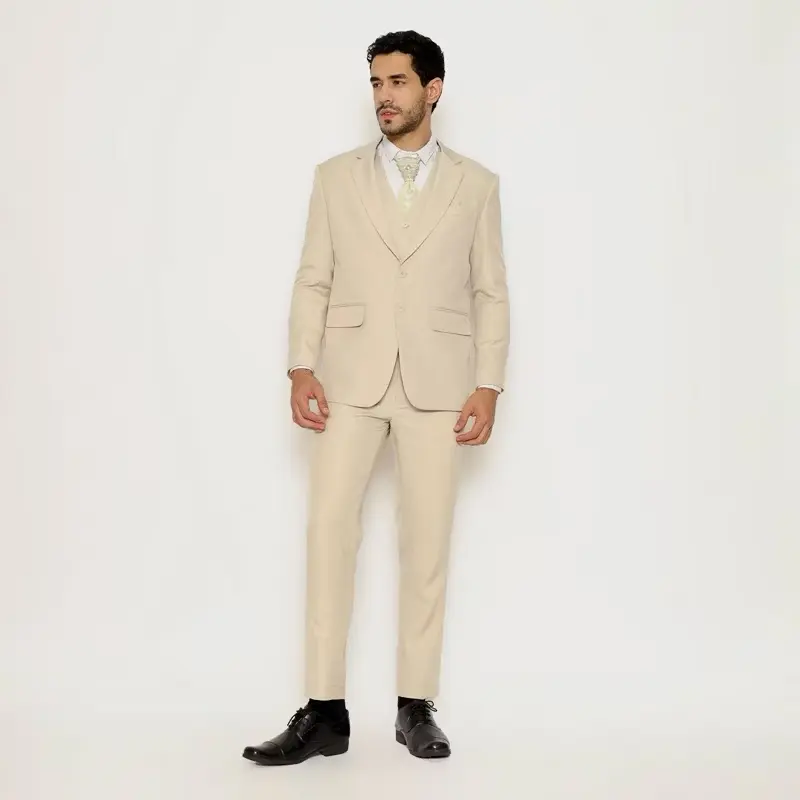Setelan Jas Wedding Formal Jas Semi Wool Doff Stretch & Non Stretch 3