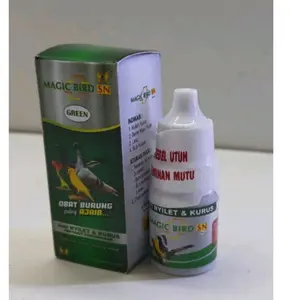MAGIC SN HIJAU TETES CAIRAN BURUNG MENGOBATI NYILET KURUS BERAK LESU PENCERNAAN BURUNG