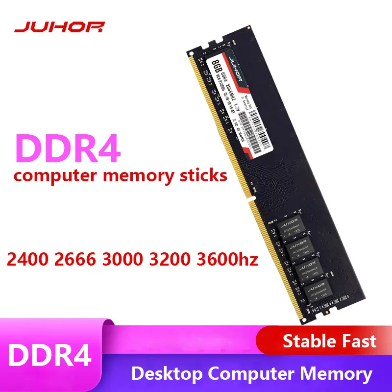 Dải bộ nhớ máy tính để bàn, Nexus, DDR4, có các tùy chọn 4g, 8g, 16g, 32g, 2400, 2666, 3000, 3200