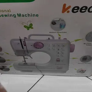 Mesin Jahit Portabel 705 | 12 Pola Jahitan & 2 Kecepatan | LED Lampu & Operasi Senyap | Ideal untuk Pemula, DIY & Hobi Kerajinan Tangan | Praktis & Mudah Digunakan | Bergaransi Resmi