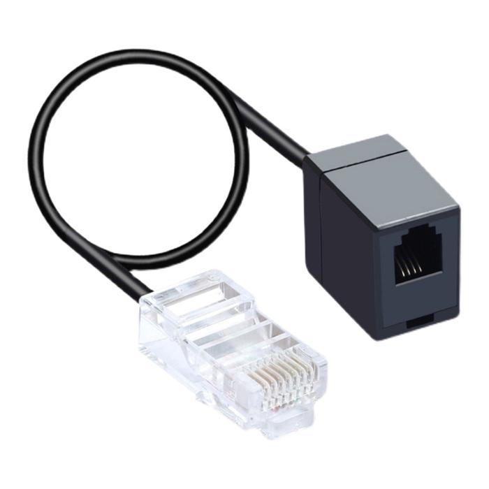 Jual XD99 Networking RJ45 To RJ11 Converter Cable, Internet To ...