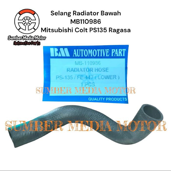Jual BM ASCO Selang Radiator Bawah MB110986 Mitsubishi Colt PS135 ...