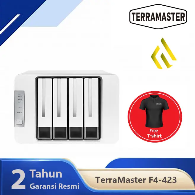 TerraMaster F4-423 NAS 4 Bay Storage High Performance NAS For SMB 0