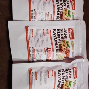 JAHE SEREH KUNYIT KAYU MANIS 100% NATURAL LEMONGRASS, TUMERIC, GINGGER & CINNAMON 15 Tea Bag Bebas Kafein & Gula Halal Minuman Instan Herbal