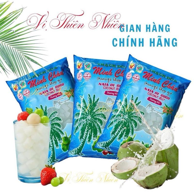Combo 3kg thạch dừa Minh Châu - Snack Ăn Vặt topping đồ uống