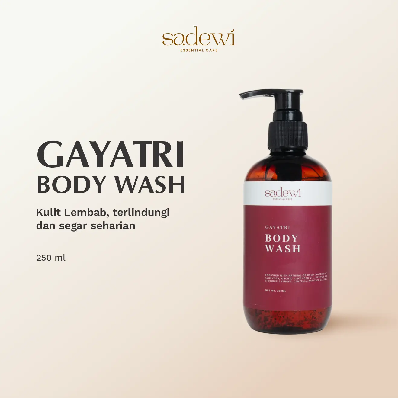 SADEWI ESSENTIAL - GAYATRI BODY WASH