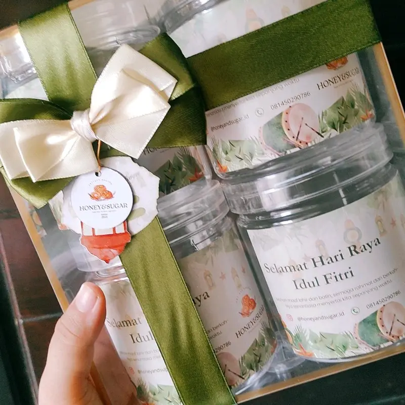 Rabitha Hamper Idul Fitri isi 4 kemasan toples 500g 1