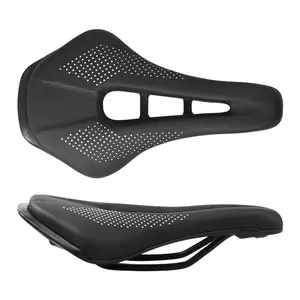 Sadel Sepeda Breathable Wear Resistant PU Leather dengan Desain Ventilasi Tinggi dan Tahan Lama untuk Kenyamanan Berkendara
