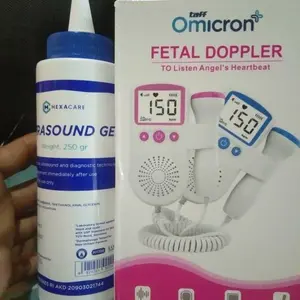 Alat Detaksi Fetal Doppler Pendeteksi DJJ janin TaffOmicron JSL-T501 Dengan Gel
