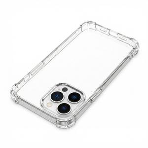 透明TPUスマホケース iPhone X/11/12/13/14/15/16用、衝撃吸収コーナーエアバッグ、レンズ全面保護、傷防止、黄変防止