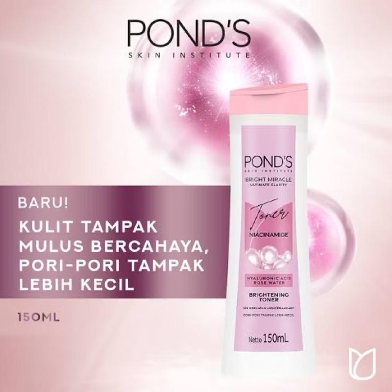 PONDS BRIGHT MIRACLE ULTIMATE CLARITY BRIGHTENING TONER 150ML 1