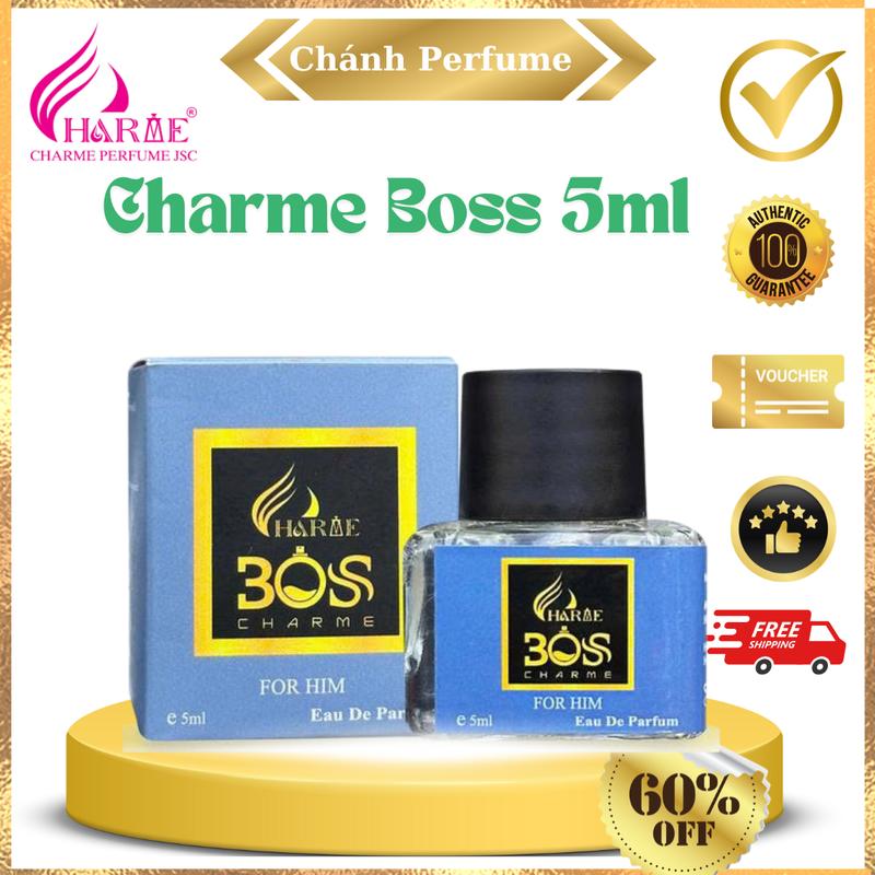 Nước Hoa Charme Boss 5ml Nam Tính Mạnh Mẽ EDP Perfume Xịt Thơm ( Dạng Chấm )