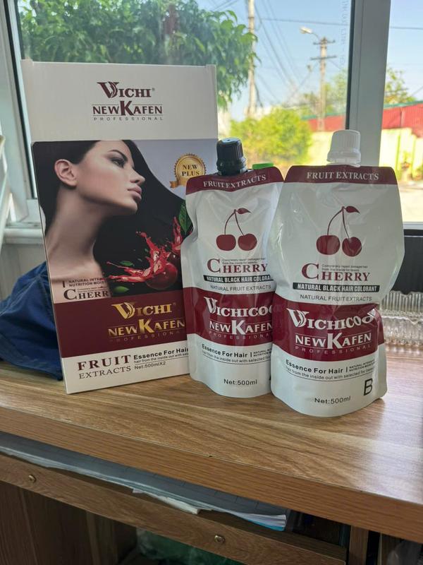 Kem nhuộm đen nâu New Kafen cao cấp phủ bạc và không dính da đầu 500MLx2 Nhuộm Tóc Đổi Màu Tóc thuốc black captain nhu om to bac c Dưỡng Tóc