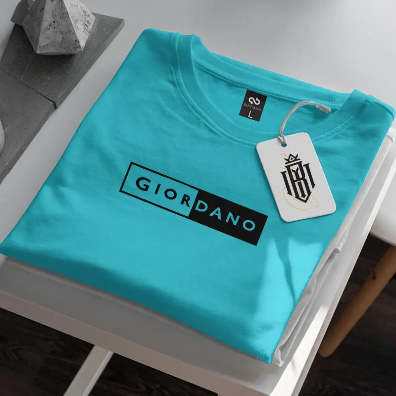 COD !!! Baju Kaos Distro Gi0rdan0 Blok Text Hitam Keren Premium Quality Kaos Katun Combed 30s Lengan Pendek T-Shrit Koas Unisex Pria/Wanita Dewasa Terbaru Atasan Cowok 2