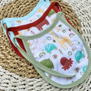 3 PCS adai bayi tatak adai bayi celemek bayi DNW BABY Boy