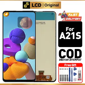 【PROMO】LCD SAM A21s ORI 100% Garansi 30 Hari Layar HD COD Kualitas No.1 Bergaransi Cocok untuk Ganti LCD Rusak/Retak Sensitif & Jernih Anti Gores Layar Seperti Baru Respons Cepat Awet Free Ongkir