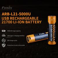Gambar Fenix ARB-L21-5000U Rechargeable Li-ion Battery Type-C 21700 5000mAh Garansi Resmi dari JPC Kemang Kota Administrasi Jakarta Selatan 3 Tokopedia