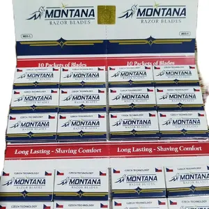 Montana Promo 20 Pak 1 Renceng Silet Montana Original Blade Razor Blades Czech Technology Long Lasting Shaving Comfort Kumis Pria Cukur Jenggot