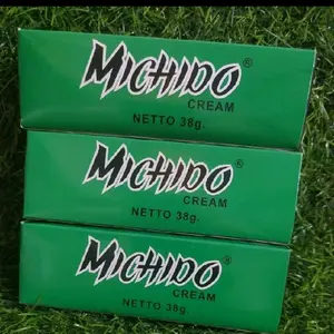 [ 3 PCS ] MICHIDO CREAM 38 gr/ Pelembab Wajah/ Hazelin/ Perawatan/ Moisturizer/ Pelembab/ Mencerahkan/ Hitam/ Muka