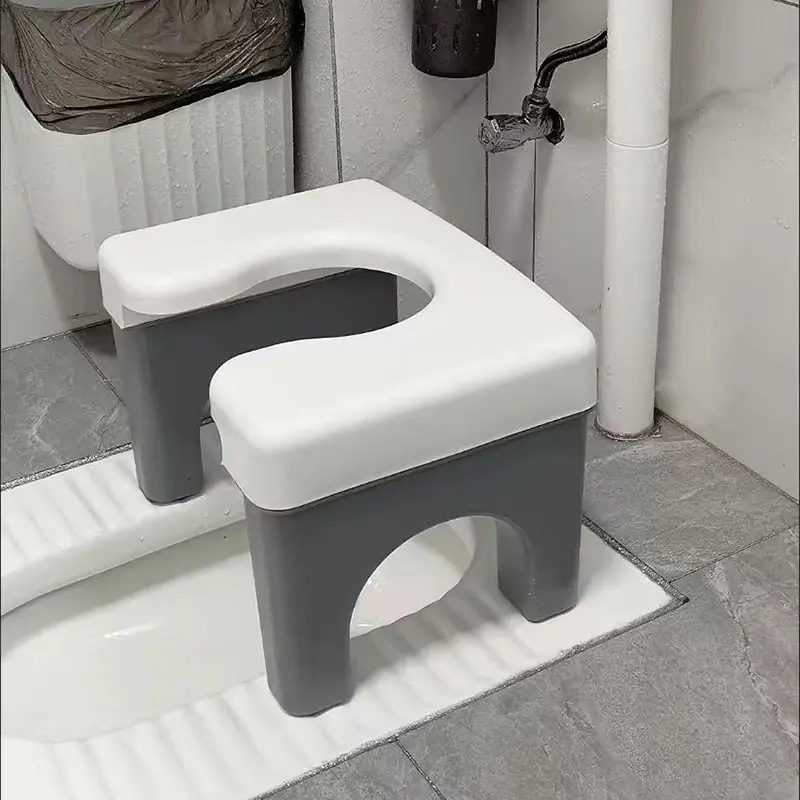 Terbaru Toilet duduk Kursi Toilet Jongkok Bahan Plastik Tebal Anti Slip Toilet kursi wc jongkok Portable 6