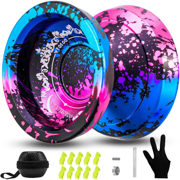 [PO] WATIEOBOO Professional Yoyo Black Blue Powder [WAJIB TANYAKAN STOCK SEBELUM MEMBELI]