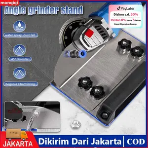 Angle Grinder Stand Holder Suitable For Angle Grinder With Disc Diameter /Dudukan Gurinda Stand Gerinda Penyangga Mesin Gerinda/45 Degree Angle Grinder Stand Chamfer 100 Type Angle Grinder Stand Holder Suitable For Angle Grinder With Disc Diameter /Dudukan Gurinda Stand Gerinda Penyangga Mesin Gerinda/45 Degree Angle Grinder Stand Chamfer 100 Type